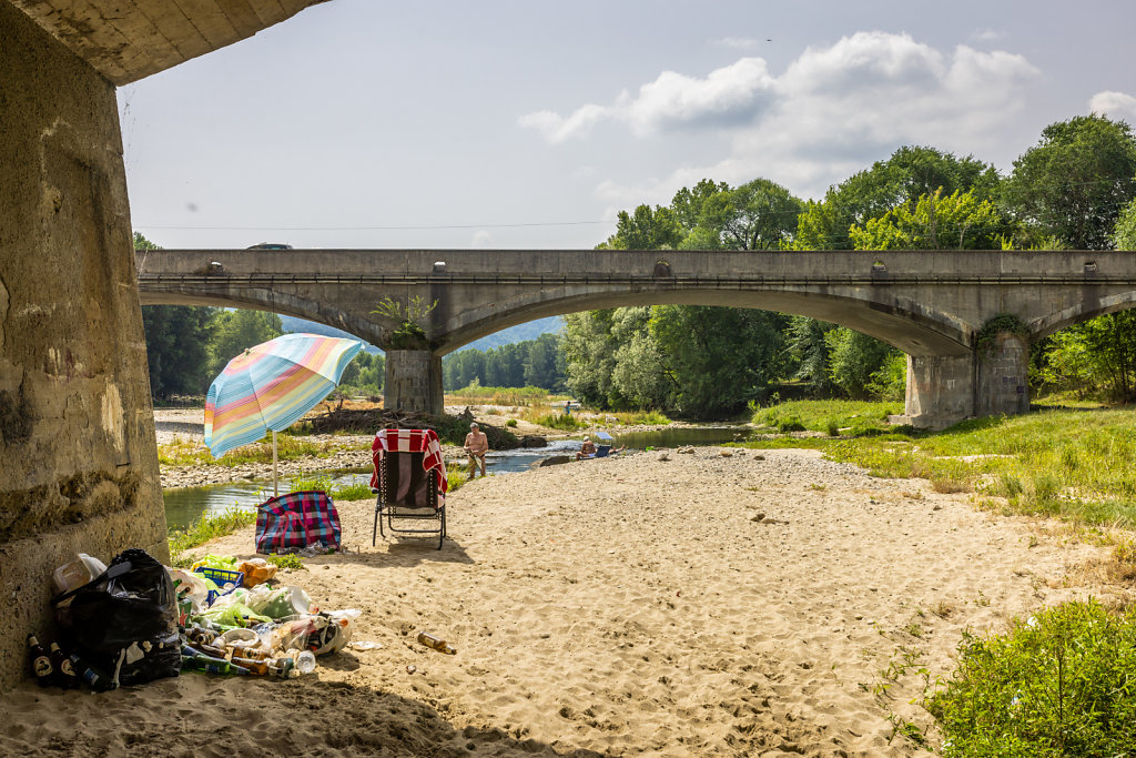Drought In Northern Italy: The Aridity Of The Orco River.