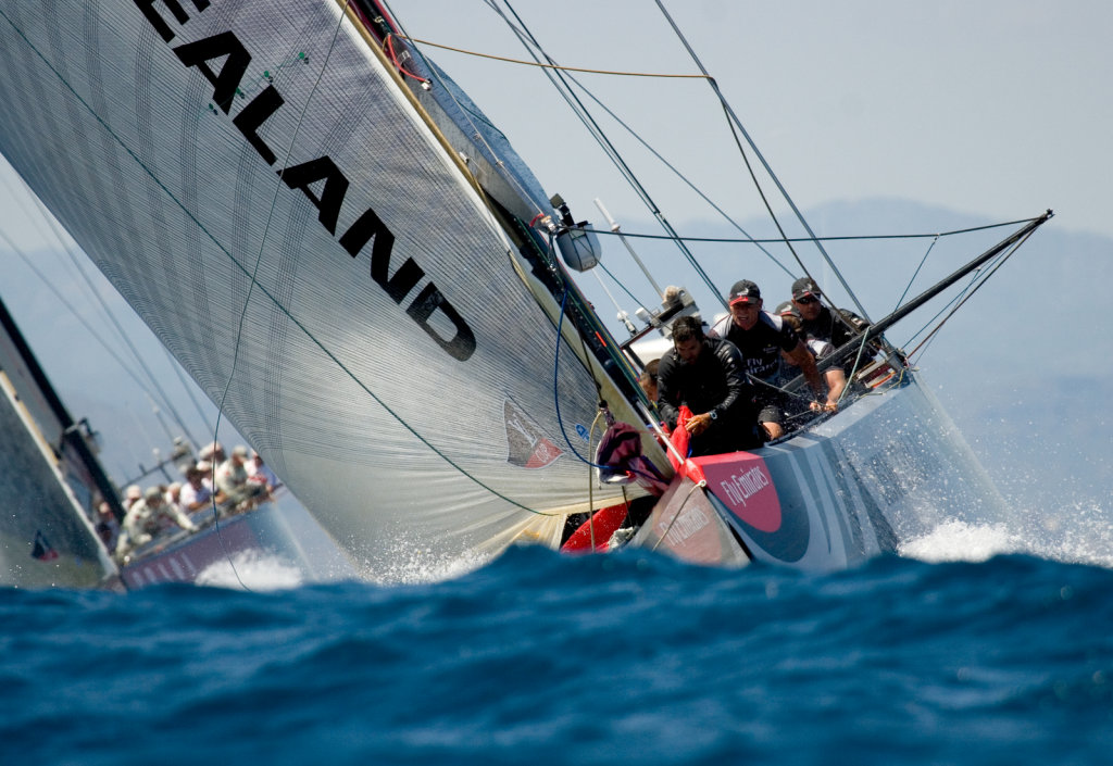 ETNZ during Louis Vuitton Cup Finals in Valencia