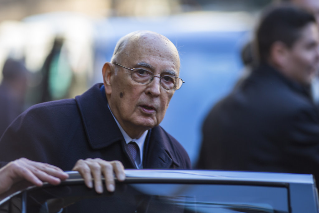  the 11th President of the Italian Republic Giorgio Napolitano 