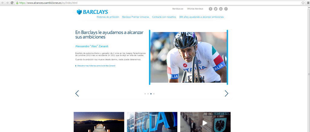 Campagna Pubblicitaria Banca Barclays