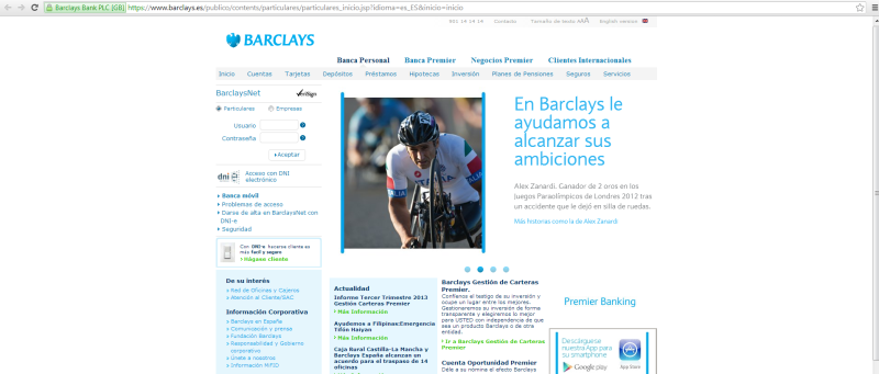 Campagna Pubblicitaria Banca Barclays
