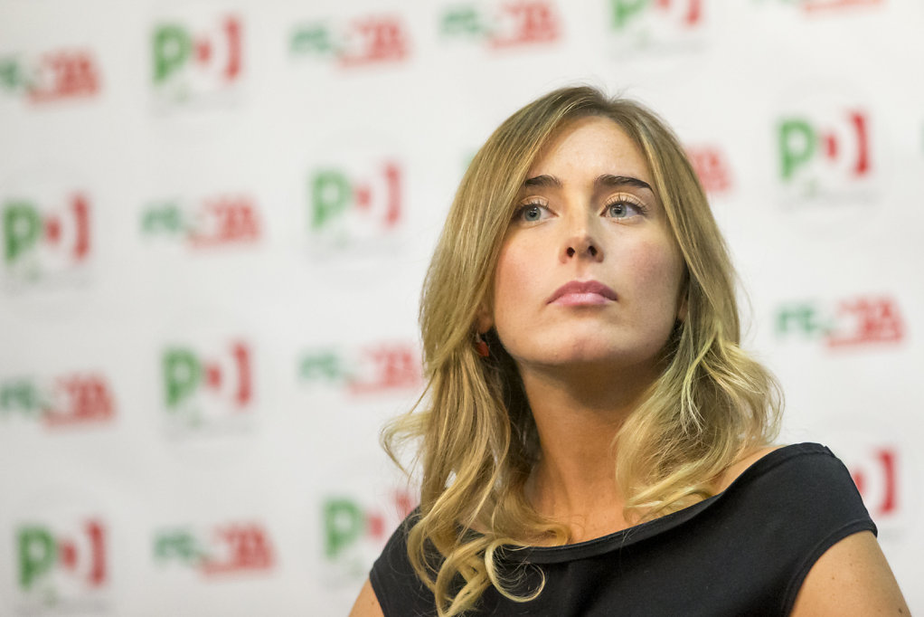 The minister of   Constitutional Reforms and Relations with Parliament Maria Elena Boschi