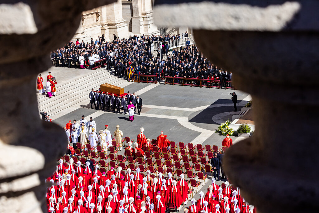 Funeral Takes Place For Pope Francis.